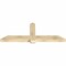 Ekena Millwork Eugene Rough Sawn Timber Gable Bracket, Douglas Fir, 72"W x 27"H x 4"D x 6"F, 9/12 Pitch GBW072X27X0406EUG00RDF - alternate 3